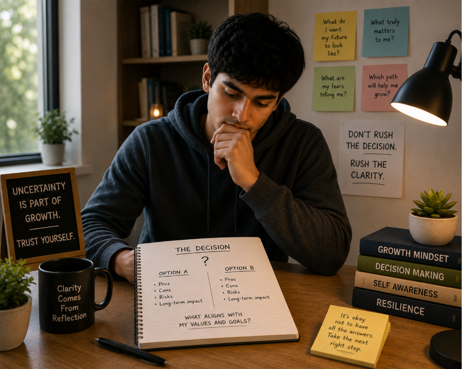 How to handle uncertainty and stay calm