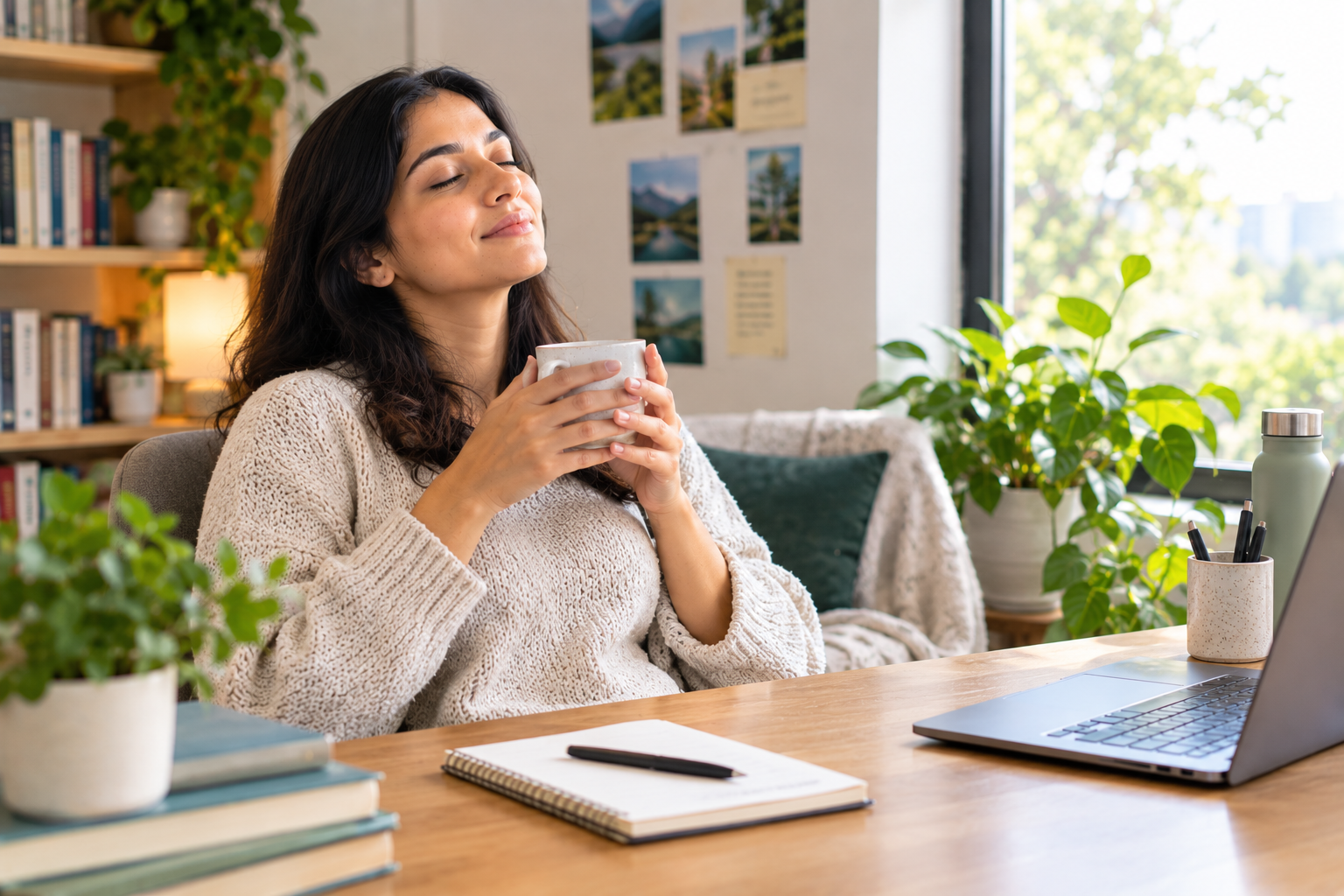 Person learning how to protect your mental energy while taking a quiet break